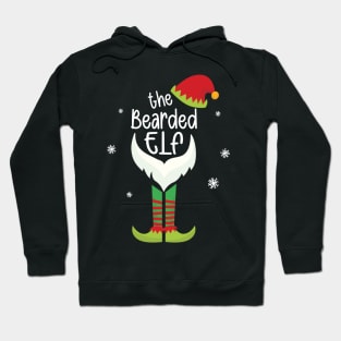 Matching Christmas Pajama The Bearded Elf Family Hoodie